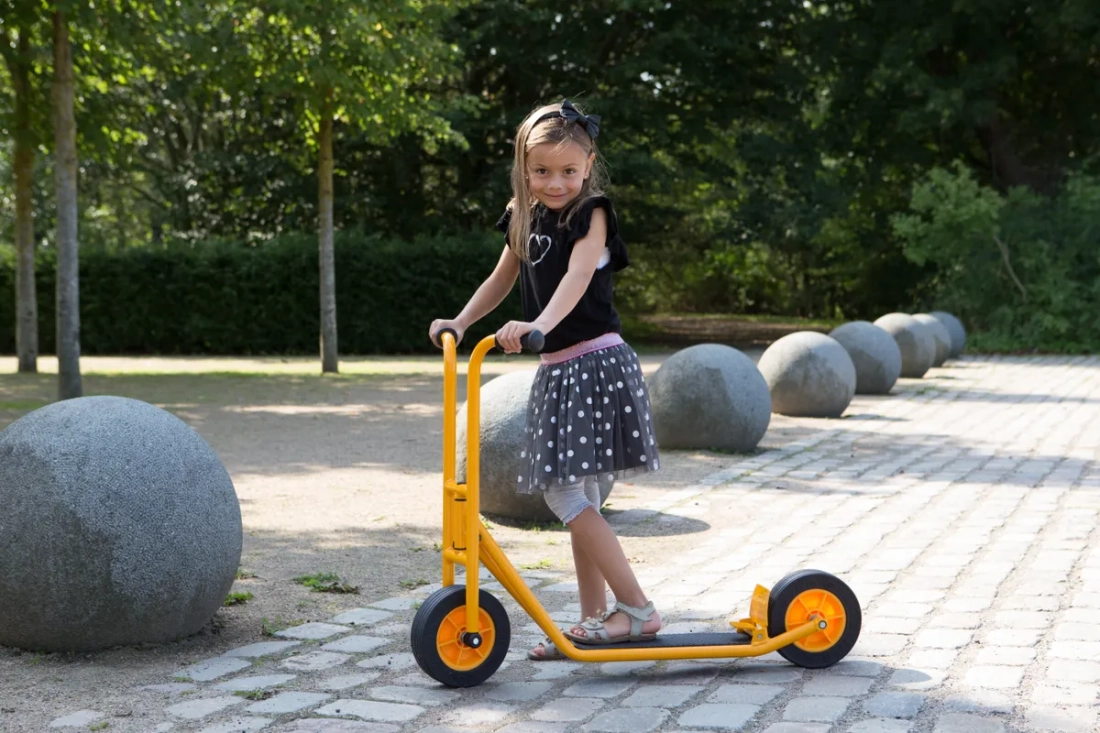 Step met twee wielen
