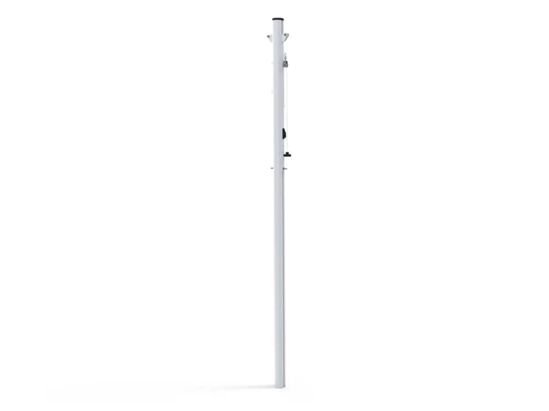 Centrale in te betonneren aluminium paal