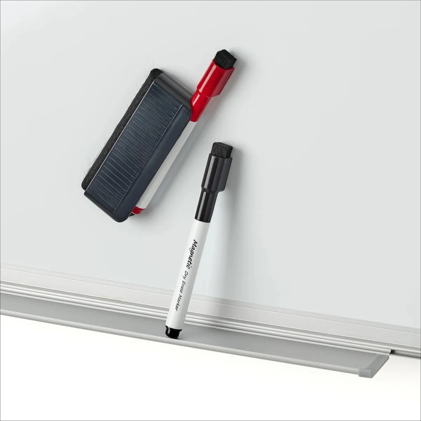 Tableau blanc magnétique vierge