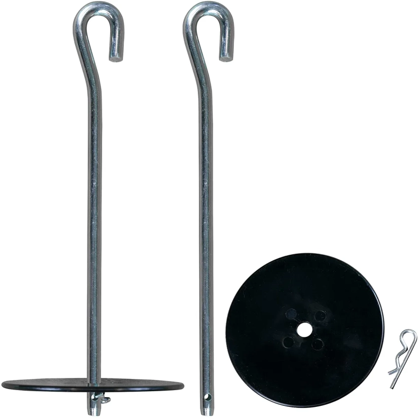 Kit de piquets et disques pour sable