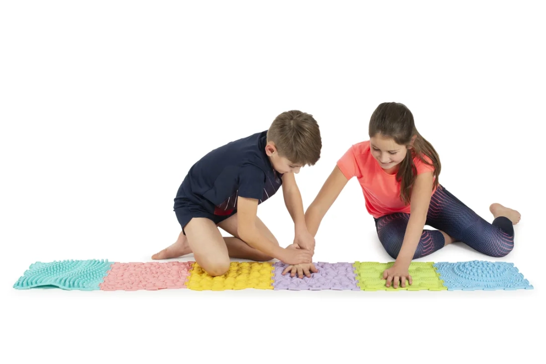 Lot de 6 tapis sensoriels puzzle