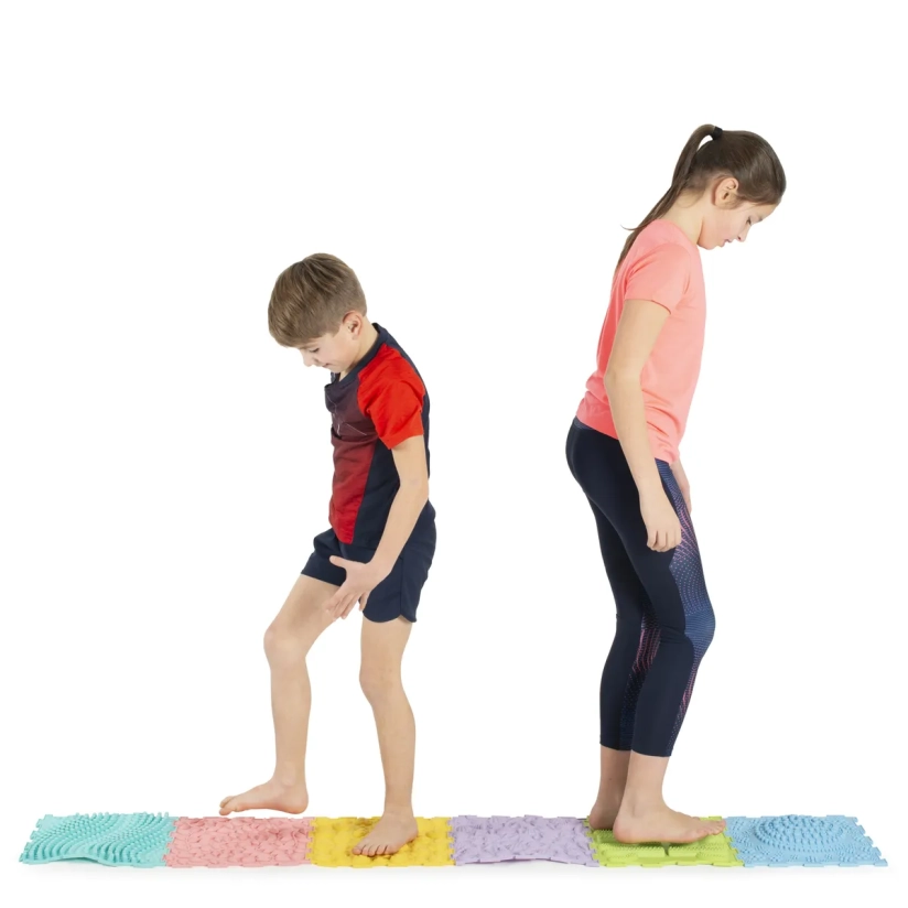 Lot de 6 tapis sensoriels puzzle