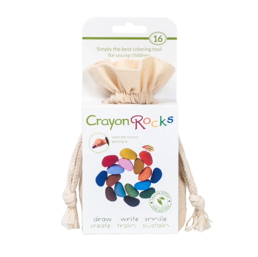 Pochette de 16 crayons de cire Crayon Rocks