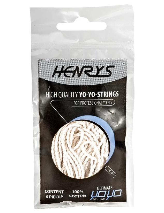 Paquet de 6 ficelles de rechange Henrys pour yo-yo