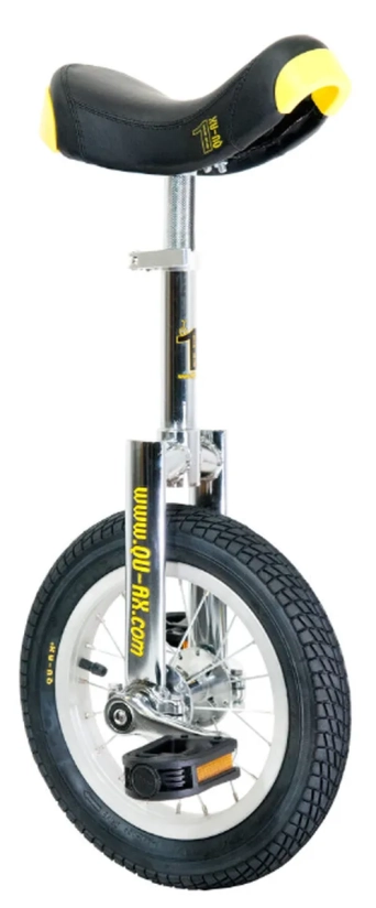Monocycle Luxus 12" chrome