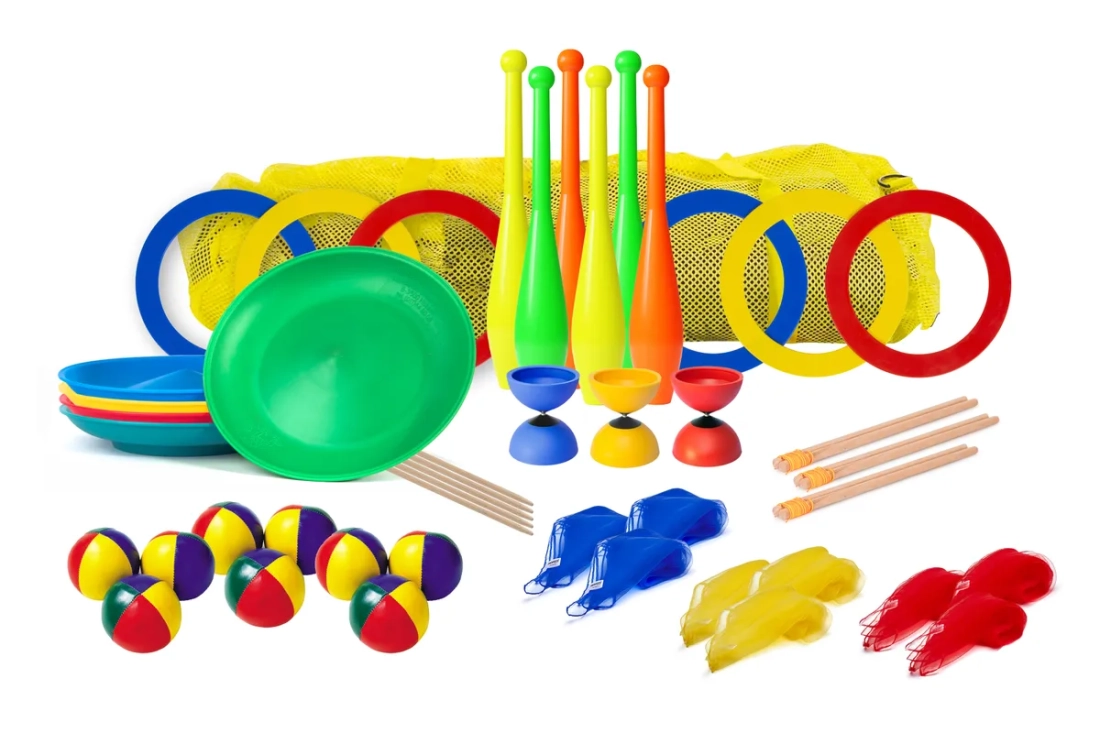 Jongleerset voor 20 kinderen