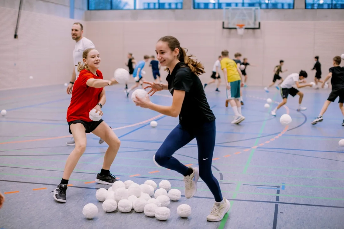 Droge sneewballen