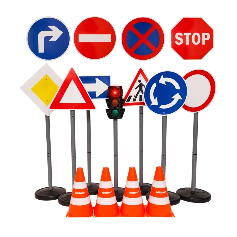 Verkeersbordenset XXL