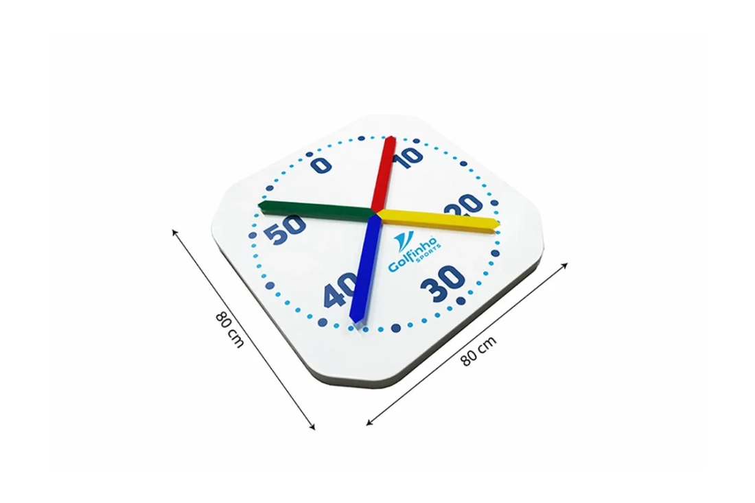 Horloge 4 aiguilles sans vitre