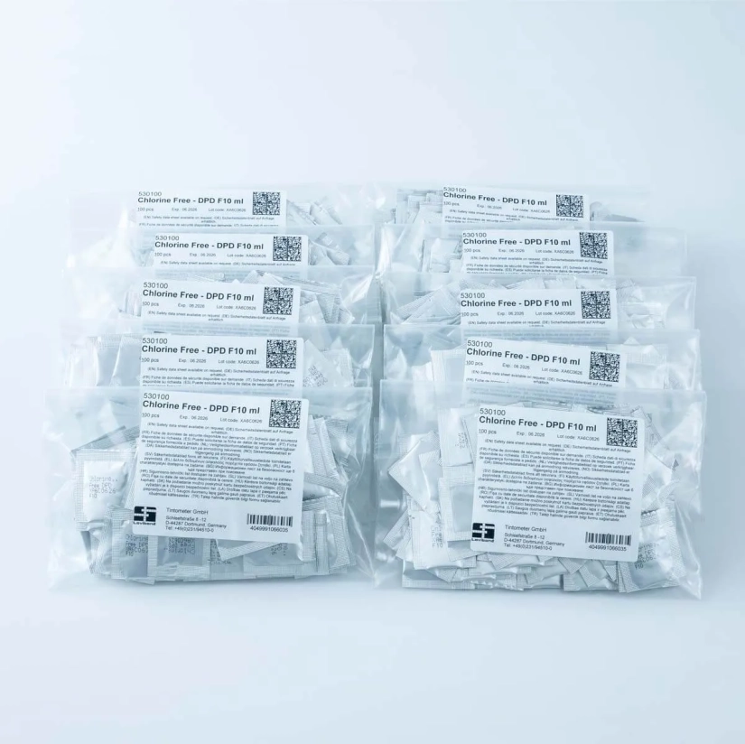 Réactif chlore libre poudre