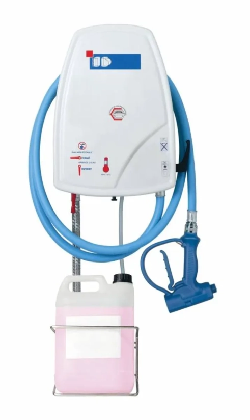 Centrale d'hygiène 1 x produit + tuyau + pistolet anti-choc