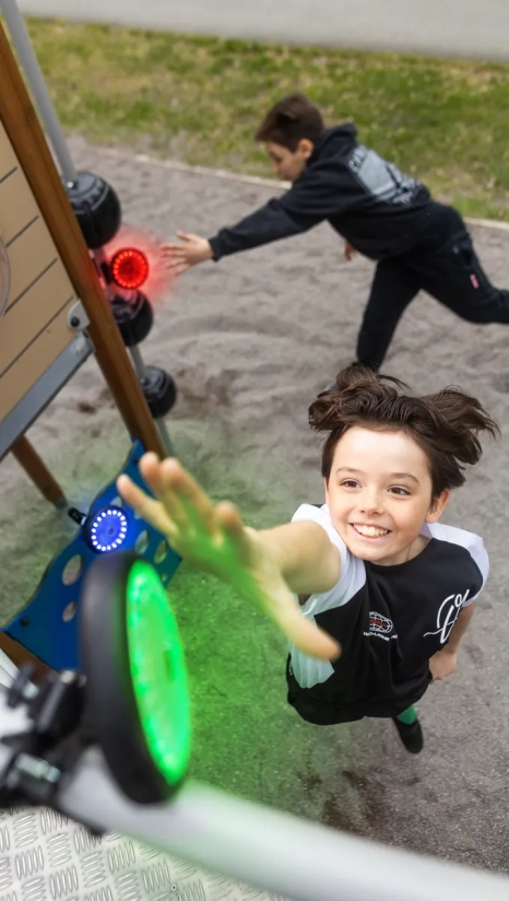 PUSH Puck - Kit de 6 plots de réaction lumineux