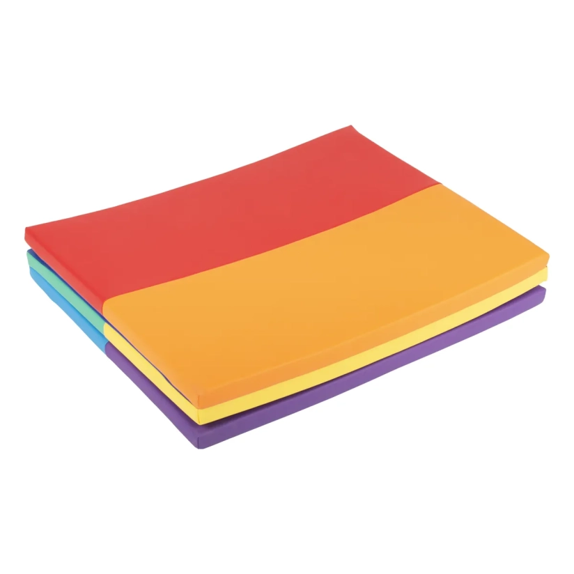 Opvouwbare regenboogspeelmat