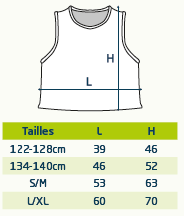 Chasuble ajourée simple Idemasport