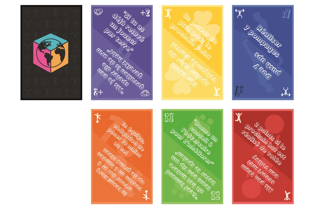 Poull Ball - Jeu de cartes Play with colors