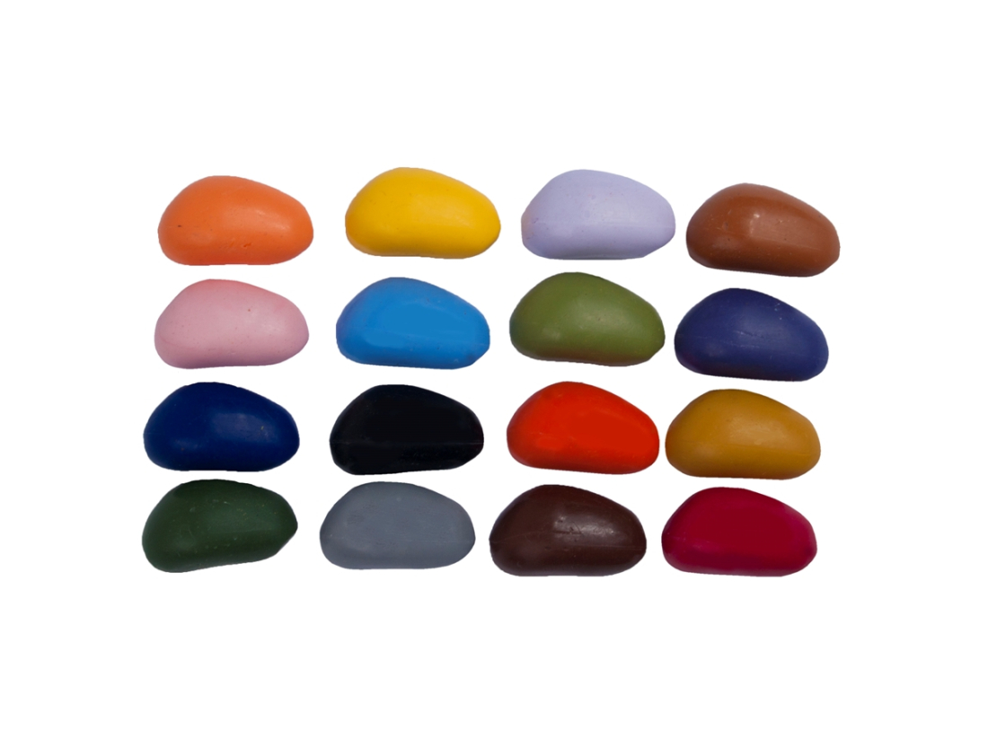 Pochette de 16 crayons de cire Crayon Rocks