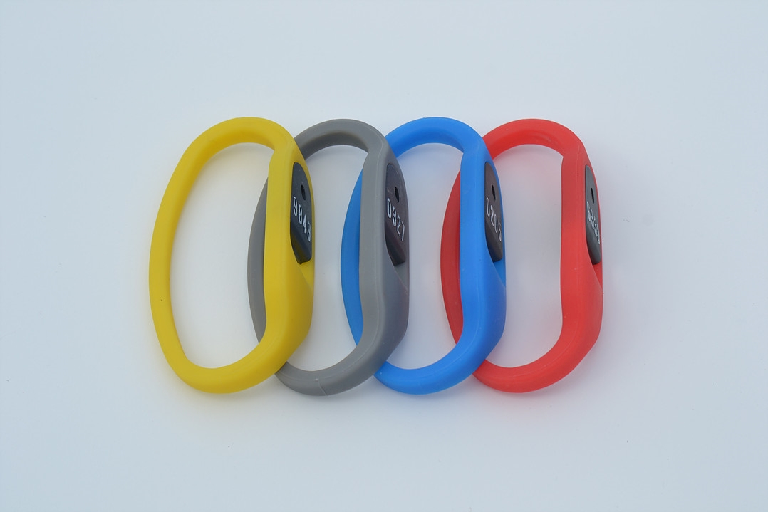 Bracelet silicone pour clés
