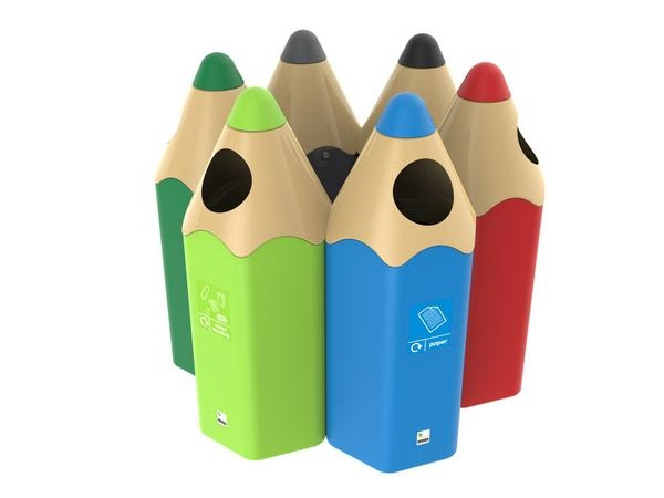 Poubelle Crayon