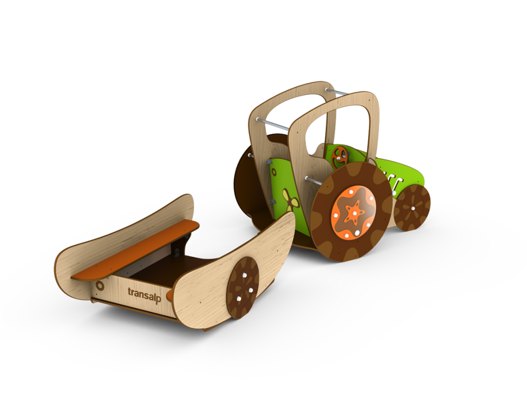 Le tracteur remorque