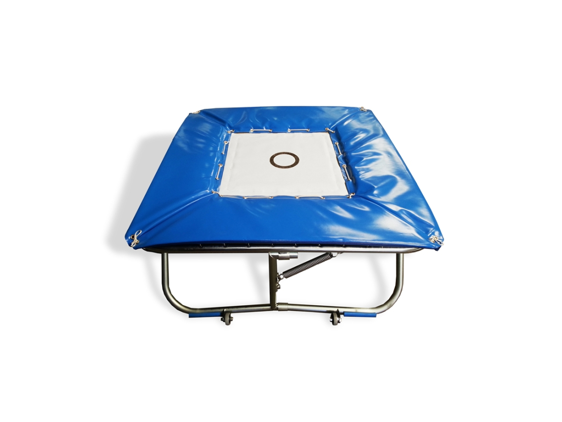 Mini trampoline à ressorts