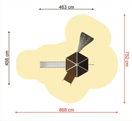 Six Angle Aztec