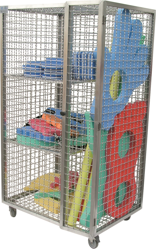 Armoire alu à 2 compartiments