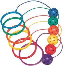 Lot de 6 balles au pied