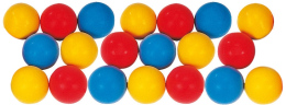 Lot de 20 balles Softy 9cm
