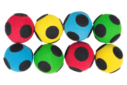 Lot de 8 balles velcro