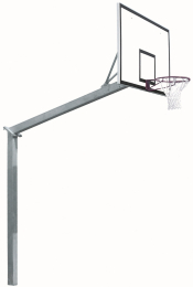 Basketbalinstallatie - overhang 225 cm - te betonneren