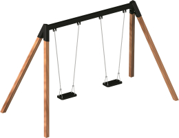 Double balançoire sécurité