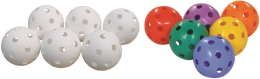 Lot de 6 balles d'unihockey