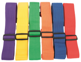 Lot de 6 écharpes ajustables