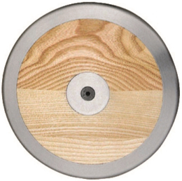 Disque à lancer en bois