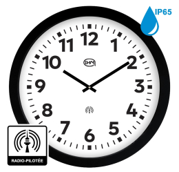 Horloge murale radio-pilotée