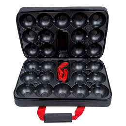 Mallette Boccia avec inserts pour balles