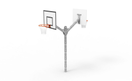 Basketbalinstallatie duo