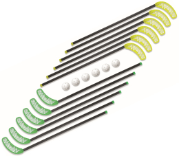 Kit de unihockey Unihoc Fiber