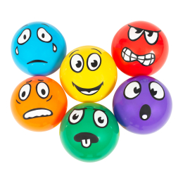 Lot de 6 ballons Emotion in Motion