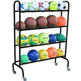 Rack à ballons sur roulettes