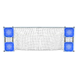 Lot de 4 cibles ajustables pour but de football