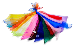 Lot de 3 foulards de jonglerie Henrys