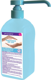 Gel hydroalcoolique Flacon 500 ml pompe montée