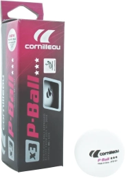 Doos van 3 Cornilleau tafeltennisballen 3*