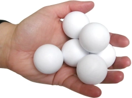 Set van 10 ballen tafelvoetbal