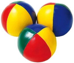 Lot de 3 balles à grains