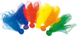 Set van 6 ballen met wimpels