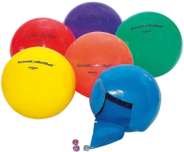 Lot de 6 balles sonores