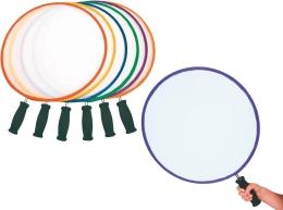 Set van 6 extra brede Ini-rackets en ballonnen