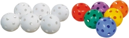 Lot de 6 balles d'unihockey